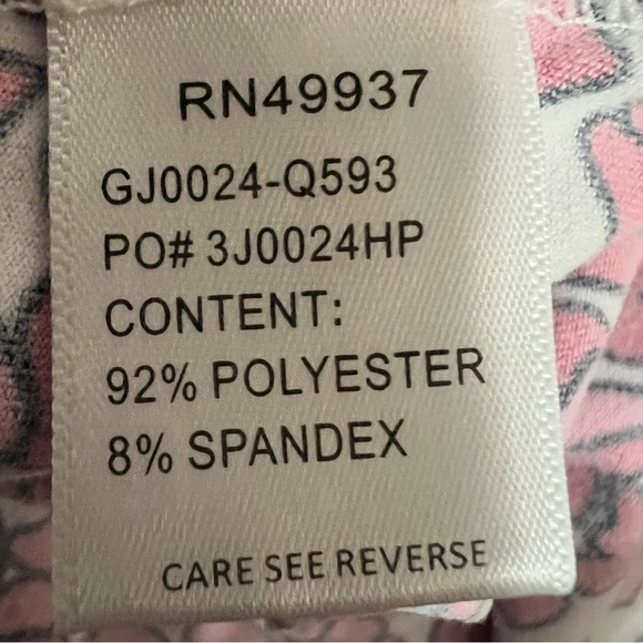 Tail White Label Hearts Pullover Pink and White Long Sleeve Top Size XS - Picture 11 of 12